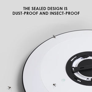 Moderne Ultradünne LED-Deckenleuchte für Wohnzimmer, Schlafzimmer, Balkon, 16–68 W, Wasserdicht, Feuchtigkeits- und Mückengeschützt, 6000 K - Product Image 6