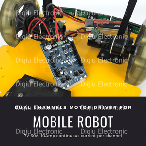 Cytron SHIELD-MDD10 10Amp 7V-30V DC Motor Driver Shield para Arduino 2 Canais Componente Eletrônico do Produto - Product Image 2