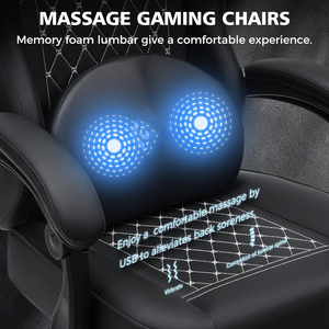 Silla Gamer DDP, la Mejor, 1 Pieza, Muestra <span class=keywords><strong>Gratis</strong></span>, Silla <span class=keywords><strong>de</strong></span> Juego Reclinable <span class=keywords><strong>para</strong></span> <span class=keywords><strong>Adultos</strong></span> con Vibración, Masaje, Altavoz Bluetooth, Negra - Product Image 4