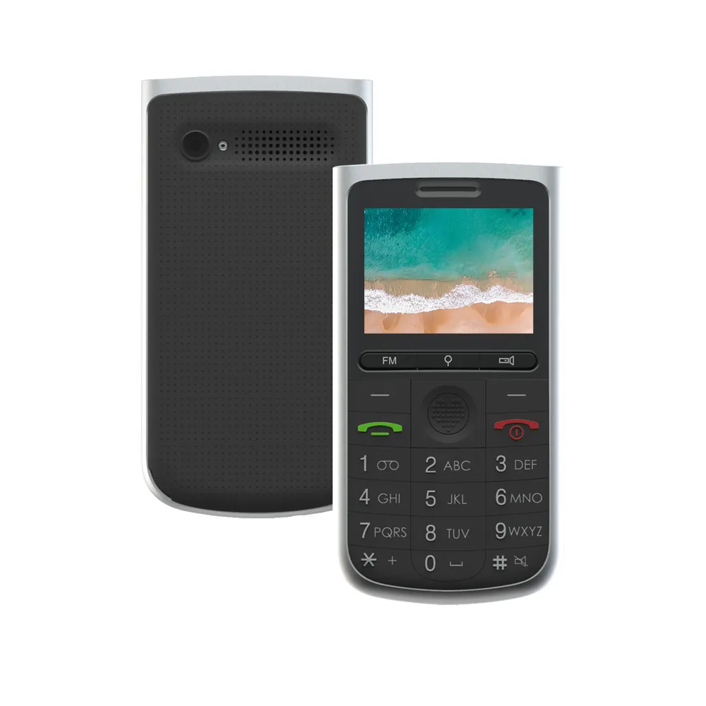Long standby working time phone large button screen built in flashlight SOS telephone 2.4 inch cell phone for seniors