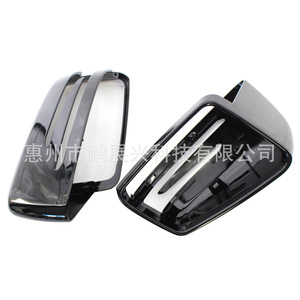 ฝาครอบกระจกมองข้าง Mercedes-Benz สีดำ พลาสติก ชุดเต็ม สำหรับรถยนต์รุ่น W176 W246 W204 W212 W221 - Product Image 5