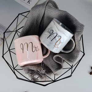 Taza de Cerámica Resup para Parejas, Taza de Agua para Regalo del Día de San Valentín para Mujeres y Chicas, con Tapa y Cuchara - Product Image 3