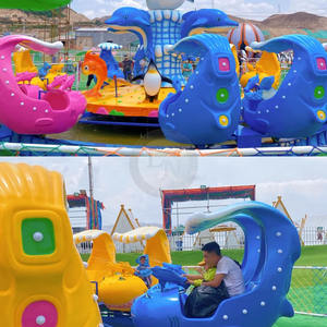 Factory Fun Jeux d'eau pour enfants Design intense extérieur Batailles d'eau Shark Island Amusement Park à vendre - Product Image 1