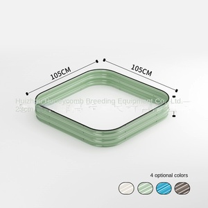 Jardinière en métal pour balcon, pour plantes et fleurs, design classique écologique, forme ovale, utilisation en extérieur - Product Image 3