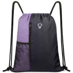 Dây kéo Ba lô thể thao phòng tập thể dụ<span class=keywords><strong>c</strong></span> túi cho phụ nữ người đàn ông kích thướ<span class=keywords><strong>c</strong></span> lớn với hai dây kéo túi và nướ<span class=keywords><strong>c</strong></span> chai lưới túi - Product Image 5