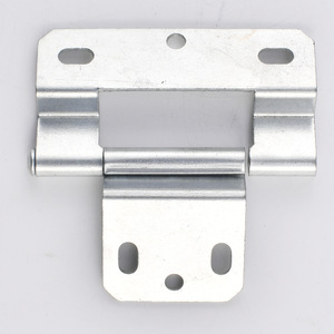Bisagra de Hierro Estilo Chino 63x32mm 4mm de Grosor, Superficie Galvanizada, Montaje en Superficie, Herraje Duradero para Muebles - Product Image 1