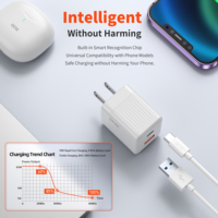 QERE KC-0652 PD 30W GaN téléphone adaptateurs universels prise américaine sûre Type C USB Intelligent charge rapide Mini chargeur rapide Portable