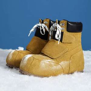 Wide-Toe Tube Boots | Elevator Boots | Men's Women's Autumn Winter Couple's High-Street Niche-Designed Breathable Anti-Slip - Product Image 3