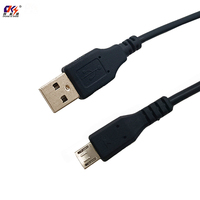 Kabel Daya Pengisian USB a Male ke Micro USB Harga Pabrik, Kabel Daya USB ke Micro Kompatibel dengan Ponsel Android