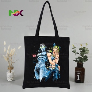 Bolsa de Lona Plegable con Estampado del Anime <span class=keywords><strong>JoJo</strong></span>'<span class=keywords><strong>s</strong></span> <span class=keywords><strong>Bizarre</strong></span> Adventure, Diseño Casual para el Hombro - Product Image 3