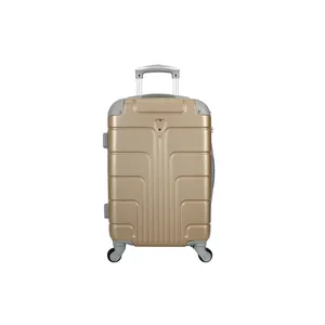 OEM定制时尚旅行行李箱耐用硬质行李箱金色诱人旅游商务
