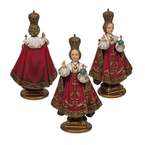 Robes royales rouges de Noël et du Nouvel An, peintes à la main, fabriquées à <span class=keywords><strong>Prague</strong></span>, pour bébés romains, en résine, pour table, 5,5 pouces, 8 pouces, 12 pouces - Product Image 5