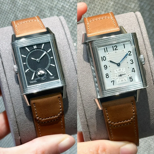 Luxury Reversible Double-Sided Dual Time Mechanical Sport <b>Watch</b> 45-Hour Power Reserve <b>Rubber</b> Strap Hidden Clasp - Product Image 5