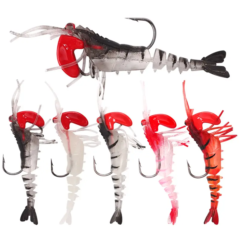 High quality similar Zerek live shrimp soft plastic fishing lure