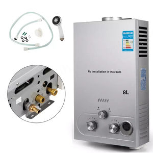 VEVOR Latest 12L Intelligent <b>Tankless</b> Gas <b>Water</b> <b>Heater</b> Natural Gas Heating Boiler for Home Use <b>Water</b> <b>Heater</b> - Product Image 2