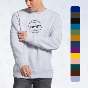 Sudadera con Capucha de Corte Regular de Alta Calidad al por Mayor, Sudadera de Algodón con Felpa Francesa, Sudadera Personalizada con Cuello Redondo Bordado para Hombre - Product Image 2