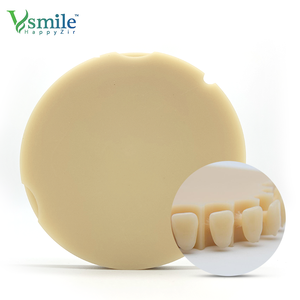 Vsmile 98mm Materiali Dentali, Protesi Monolayer, Dentiera Completa, Blocco <span class=keywords><strong>PMMA</strong></span> Monolayer Rosa per Laboratorio Dentale - Product Image 3