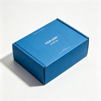 Boîte en carton ondulé avec logo imprimé personnalisé, emballages cosmétiques de luxe, boîtes cadeaux écologiques avec film mat et insert