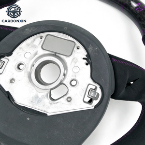 Volante Personalizado de Fibra de Carbono Forjado en Color Morado para Audi A1 A3 A4 A5 A6 B8 B8.5 RS3 RS4 RS5 RS6 RS7 S8 S3 S4 S5 S6 S7 - Product Image 6