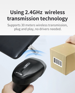 2D CMOS QR code Reader gồ ghề cho <span class=keywords><strong>Bluetooth</strong></span> không dây máy quét mã vạch giao diện USB cho cửa hàng sử dụng trong kho - Product Image 5