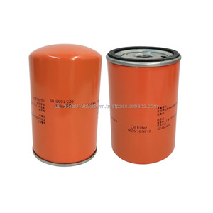 ไส้กรองน้ำมันเครื่องอัดอากาศแบบสกรูยี่ห้อ New Mengma รุ่น 1625165616 1625165620 1625165615  ทำจากไฟเบอร์กลาสสีขาวแบบบาง - Product Image 2