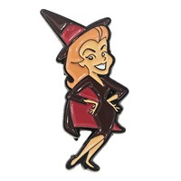 Épinglette en émail personnalisée sur le thème des sorcières, badge métallique personnalisé pour Halloween, idéal pour les fêtes effrayantes, les événements, les cadeaux promotionnels et les souvenirs