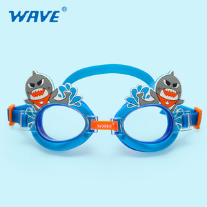 Lunettes de natation pour enfants Wave Kids Cartoon, verres PC anti-buée, anti-UV, silicone, lunettes de natation pour enfants - Product Image 2