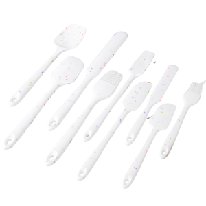 Molde de Silicona de Grado Alimenticio Resistente al Calor, Antiadherente, Resistente a Altas Temperaturas, Ecológico, Duradero, Juego de Espátulas para Confeti, Apto para Hornear - Product Image 2