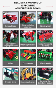 Многофункциональный сельскохозяйственный культиватор для управления полем и фруктовым садом с погрузкой и разгрузкой ковша - Product Image 5