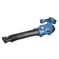 Souffleur portatif Longbank 600W haute puissance avec lumière de travail LED, moteur sans balais 22000 tr/min, flux d'air puissant pour le nettoyage domestique et l'extérieur