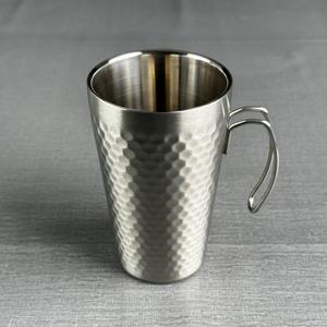 Elegante tazza sottovuoto in acciaio inox a doppia parete con motivo a diamante resistente per bevande calde e fredde da tavola per uso Home Bar <span class=keywords><strong>Cafe</strong></span> - Product Image 1