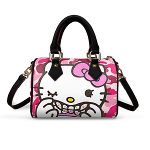 Borsa a tracolla da donna KT Hot <span class=keywords><strong>Style</strong></span>, graziosa, cucita a mano, stampata a blocchi di colore, alla <span class=keywords><strong>moda</strong></span>, versatile, per blogger - Product Image 4