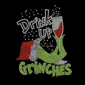 Jesus ist der Grund für die Saison Strass Transfer Design Eisen auf Bling Motiv Hotfix Frohe Weihnachten Strass Transfer - Product Image 5