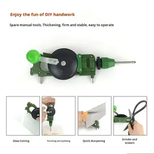 Outils de gros : Perceuse manuelle puissante, outil à main multifonctionnel pour le travail du bois - Product Image 3