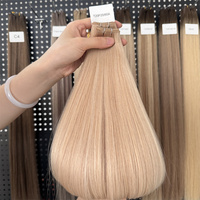 Extensiones de Cabello Humano Invisibles con Trama, Compra en Línea en Alibaba, Sin Caída, Color Rubio Piano, de Proveedor de Confianza