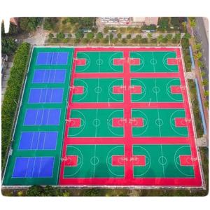 Cancha de baloncesto portátil Suelo deportivo Sistema de suelo de baloncesto - Product Image 6