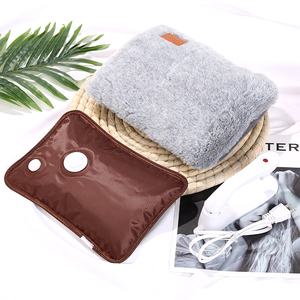 Aquecedor de mão elétrico, venda quente, bolsa de garrafa de água quente com cobertura de pelúcia - Product Image 2