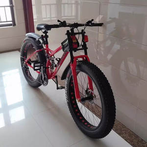 Vélo à neige à suspension souple de 24/26 pouces, fabriqué en Chine, pneu de neige, vélo de montagne pour adultes, pneu large de 4,0 pouces, vélo à gros pneus - Product Image 4