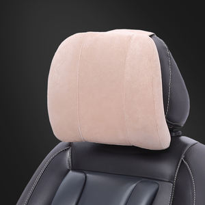 Almohada de reposacabezas de primera calidad, fácil de limpiar, hebilla de espuma viscoelástica, almohada de descanso para coche para conducir, viajar - Product Image 4