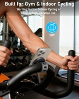 Accesorios para Teléfono, Soporte Magnético Doble para Teléfono, Compatible con Cintas de Correr, Peloton, Soporte para Teléfono con Correa de Estilo Deportivo