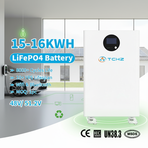 Installation Facile, 8000 Cycles, Batterie Lithium 15 kWh (300Ah/280Ah) CAN2.0, RS485 pour Stockage d'Énergie Solaire à Domicile - Product Image 1