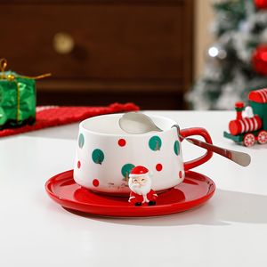 Tasse en céramique personnalisée à impression amusante vente en gros tasse à thé classique de 250ml <span class=keywords><strong>pas</strong></span> <span class=keywords><strong>cher</strong></span> tasse à café cadeau de Noël - Product Image 5
