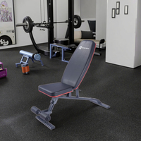Banc de musculation pliable robuste en cuir PU, inclinable et réglable, pour la maison et le fitness commercial, équipement d'entraînement personnalisé