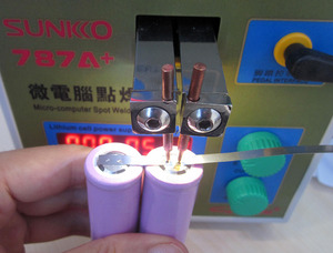 เครื่องเชื่อมแบตเตอรี่ SUNKKO 787A+ ประสิทธิภาพสูง สำหรับแบตเตอรี่ 18650 พร้อมอุปกรณ์ซ่อมแบตเตอรี่ 18650 บรรจุในชุดเดียว ใช้งานได้อย่างมีประสิทธิภาพ - Product Image 5