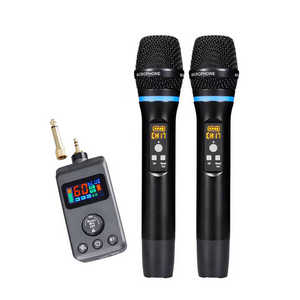 High Quality Lightweight BT Howling-Anti DSP Wireless <b>Microphone</b> for Karaoke Best Singer <b>Microphone</b> - Product Image 1
