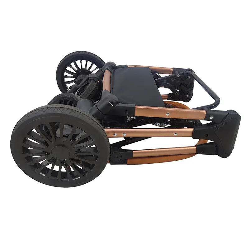 Luxury Travel Outdoor 4 Wheels Pet Stroller Wagon Detachable Cheap Small Dog Stroller