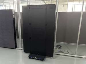 Kingvisionled Trifold 3 Lados Dobrável P2.5 P1.86 P1.25 Publicidade Interior Led Banner Digital LED Poster Tela Móvel - Product Image 5