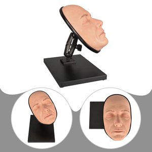 Modèle d'entraînement multi-directionnel pour injections faciales féminines, mannequin en silicone pour la pratique des injections de Botox - Product Image 3