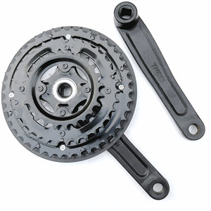Pédalier de vélo en alliage, roue à chaîne 170 mm, design creux pour VTT - Product Image 3