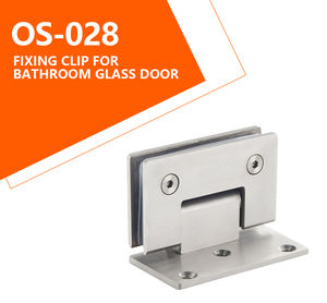 Panneau d'écran de douche mural moderne à 90 degrés en acier inoxydable 304 avec coin carré Charnière de porte en verre à cadre chromé pour salle de bain - Product Image 6